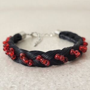 Horse Hair | Beaded Bracelet